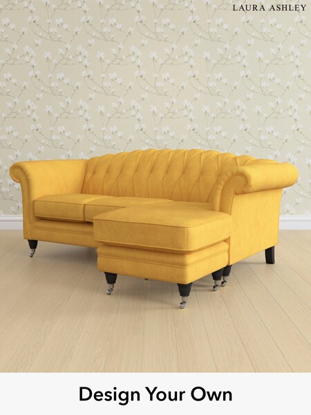 Bainton/Ochre Yellow Gloucester Button Back By Laura Ashley (G51969) | £1,800