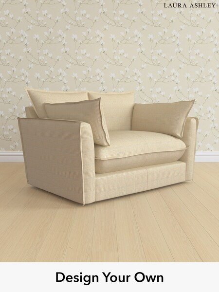 Birchgrove Check/Oatmeal Natural Westerham By Laura Ashley (G51984) | £1,425