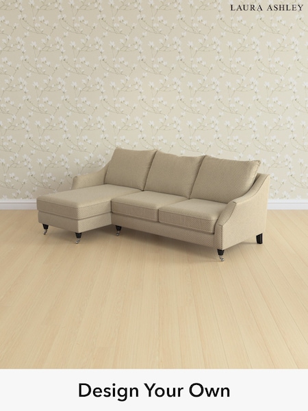 Chequers/Hazelnut Natural Beverley By Laura Ashley (G52002) | £2,175