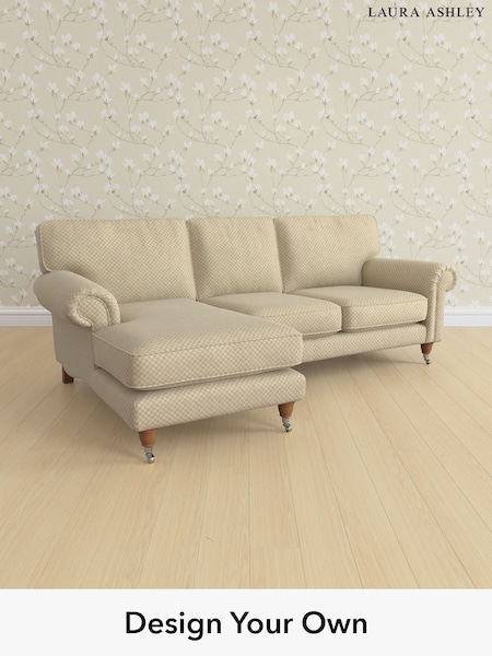 Chequers/Hazelnut Natural Kingston By Laura Ashley (G52004) | £2,125