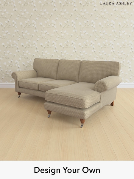 Chequers/Hazelnut Natural Kingston By Laura Ashley (G52004) | £2,125