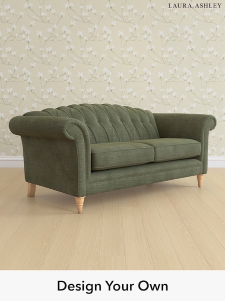 Edwin Chenille/Hedgerow Green Gloucester Button Back By Laura Ashley (G52020) | £1,500
