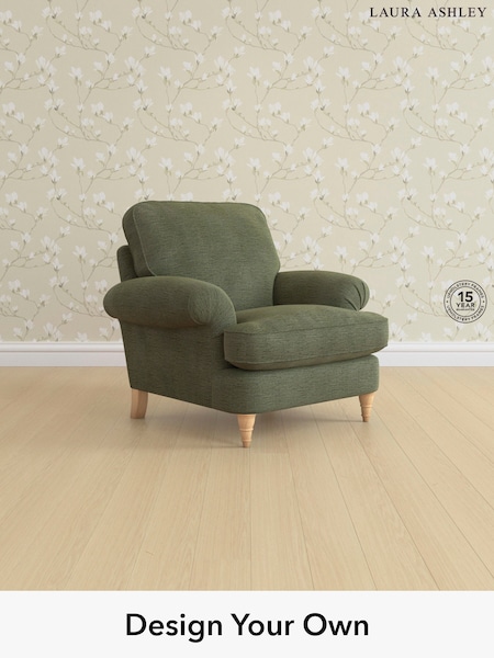 Edwin Chenille/Hedgerow Green Beaumaris By Laura Ashley (G52025) | £950