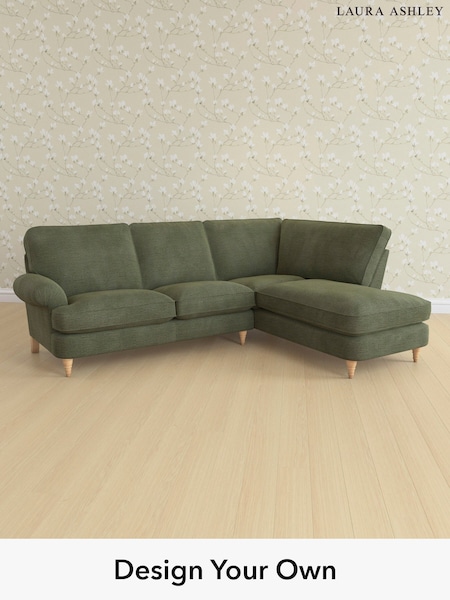 Edwin Chenille/Hedgerow Green Beaumaris By Laura Ashley (G52025) | £2,450