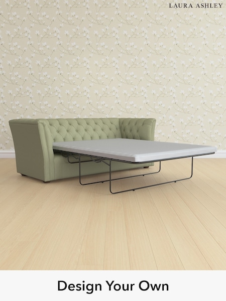 Edwin Herringbone/Hedgerow Green Chatsworth Button Back By Laura Ashley (G52029) | £2,075