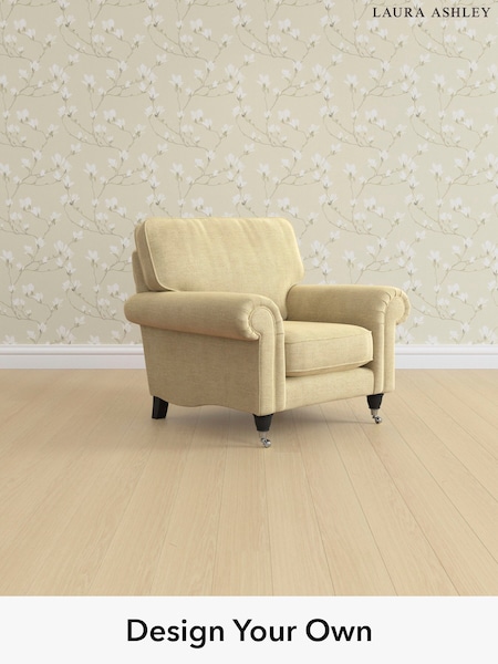 Edwin Chenille/Truffle Natural Kingston By Laura Ashley (G52035) | £925