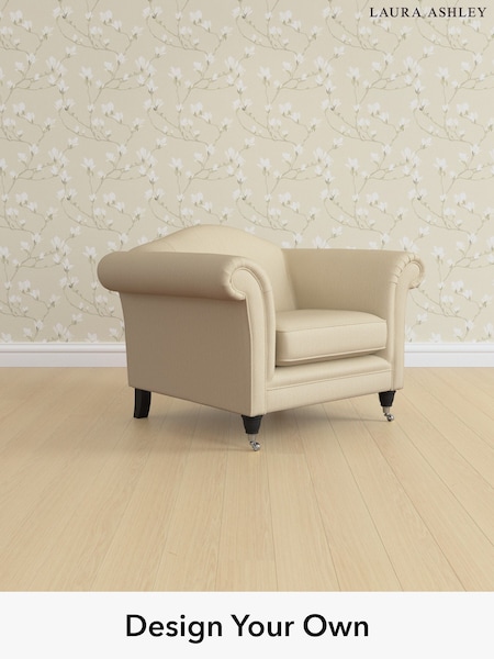 Edwin Herringbone/Natural Gloucester By Laura Ashley (G52040) | £850