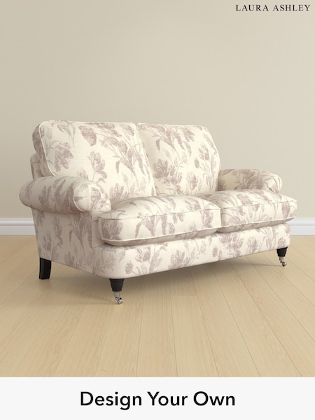 Gosford Weave/Dusky Plum Purple Beaumaris By Laura Ashley (G52053) | £1,225