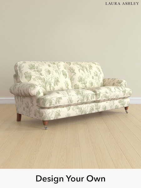 Gosford Weave/Sage Green Beaumaris By Laura Ashley (G52062) | £1,425