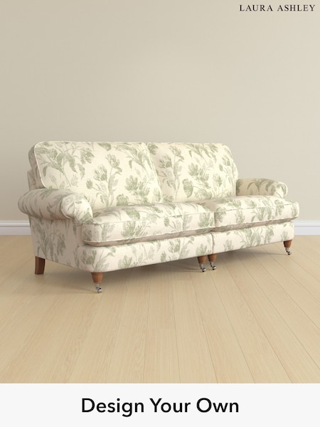 Gosford Weave/Sage Green Beaumaris By Laura Ashley (G52062) | £1,525