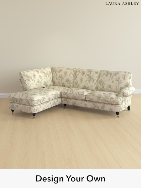 Gosford Weave/Sage Green Beaumaris By Laura Ashley (G52062) | £2,350