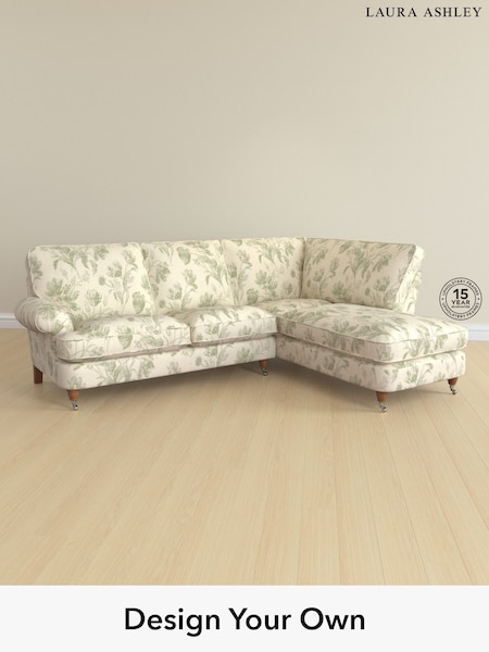 Gosford Weave/Sage Green Beaumaris By Laura Ashley (G52062) | £2,350