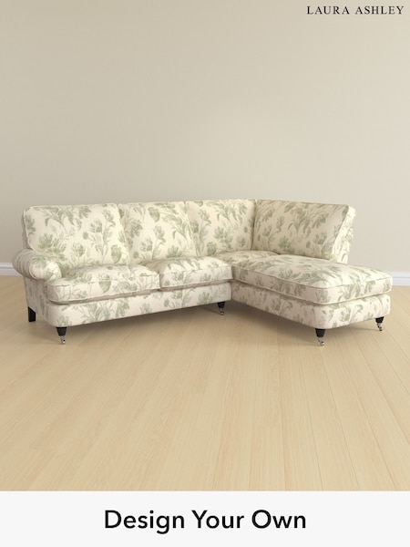 Gosford Weave/Sage Green Beaumaris By Laura Ashley (G52062) | £2,350