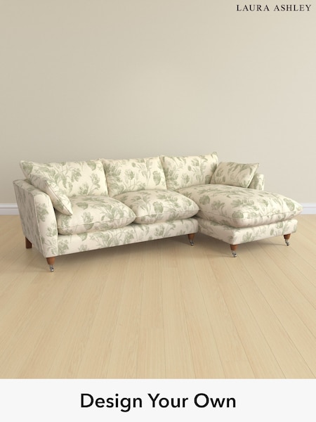 Gosford Weave/Sage Green Casterton By Laura Ashley (G52064) | £2,175
