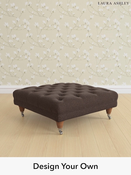 Harley/Chestnut Brown Gloucester Button Back By Laura Ashley (G52068) | £650