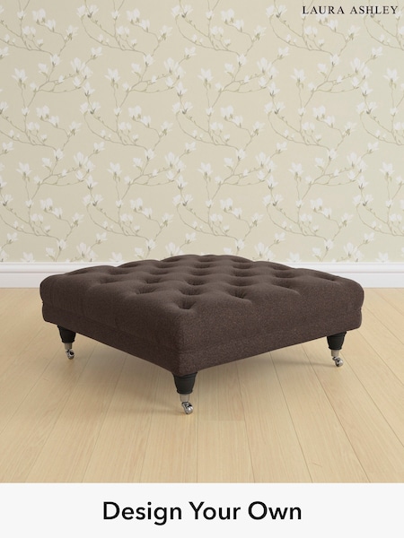 Harley/Chestnut Brown Gloucester Button Back By Laura Ashley (G52068) | £650