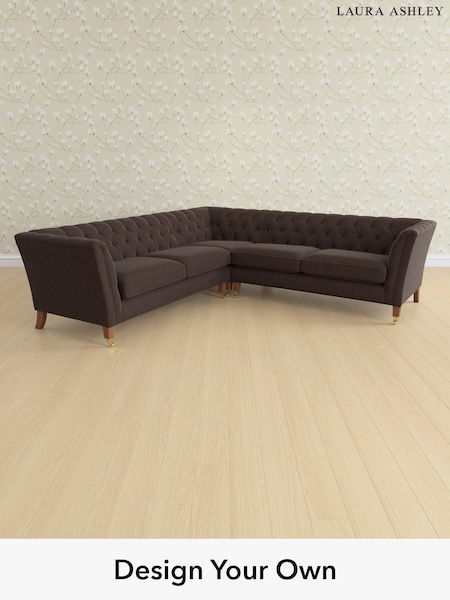 Harley/Chestnut Brown Chatsworth Button Back By Laura Ashley (G52072) | £3,050