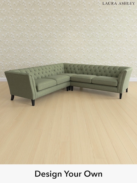 Harley/Moss Green Chatsworth Button Back By Laura Ashley (G52079) | £3,050