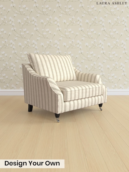 Kinsham Stripe/Natural Beverley By Laura Ashley (G52142) | £1,050