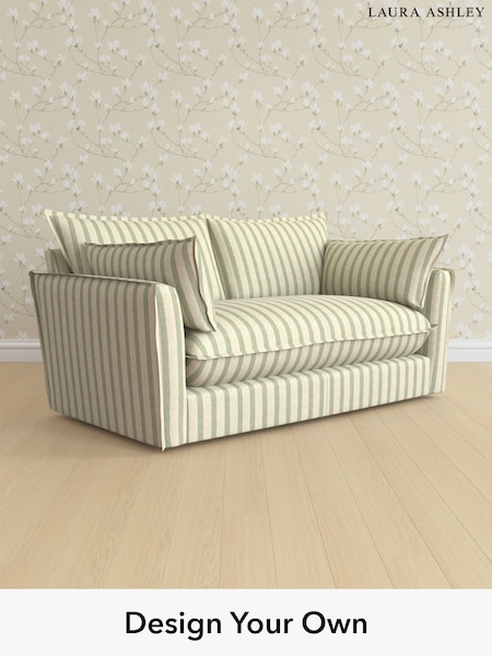 Kinsham Stripe/Hedgerow Green Westerham By Laura Ashley (G52147) | £1,550