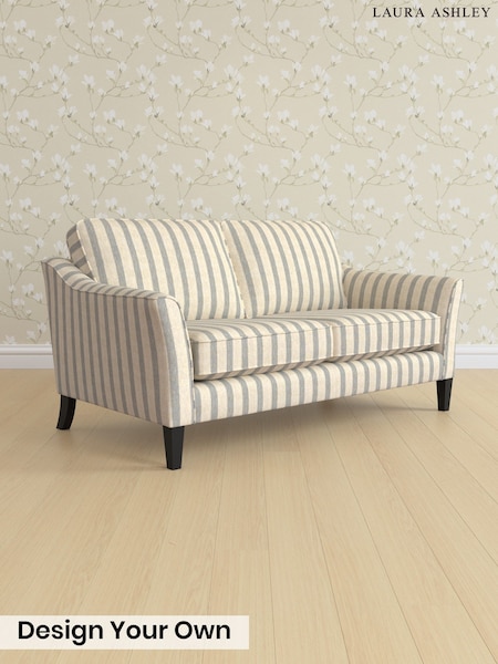 Kinsham Stripe/Seaspray Blue Marford By Laura Ashley (G52158) | £1,250