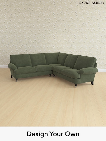 Lundar Chenille/Ivy Green Beaumaris By Laura Ashley (G52159) | £2,800