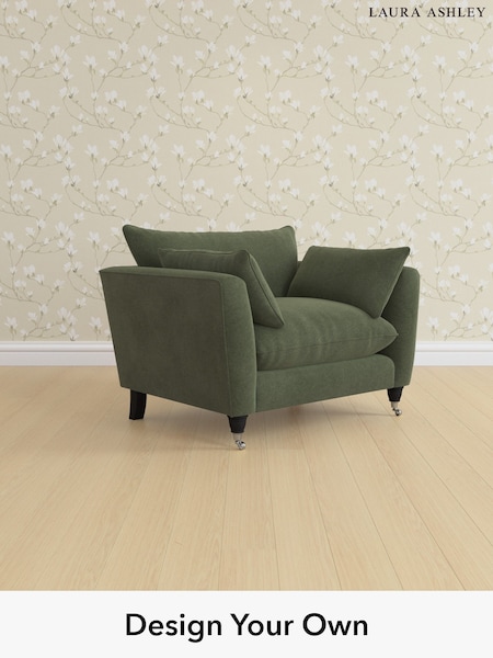 Lundar Chenille/Ivy Green Casterton By Laura Ashley (G52161) | £1,000