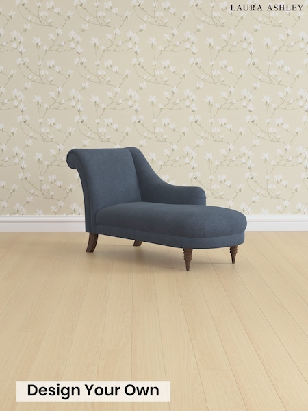 Lundar Chenille/Navy Blue Lynden By Laura Ashley (G52184) | £1,050