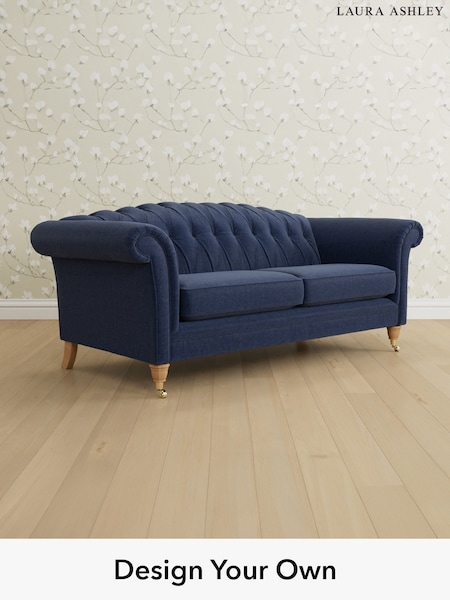 Nantmor/Midnight Navy Gloucester Button Back By Laura Ashley (G52199) | £1,450