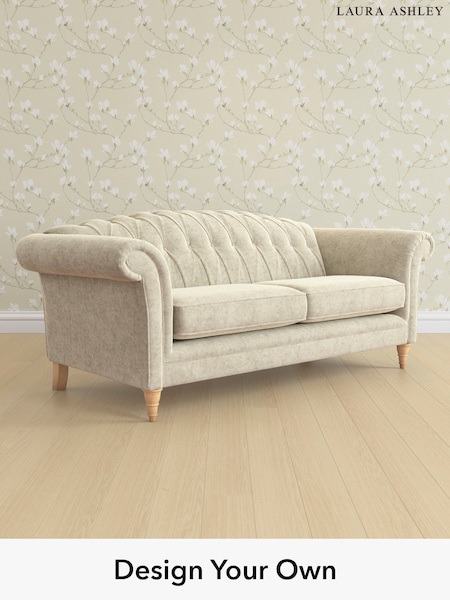 Nantmor/Truffle Natural Gloucester Button Back By Laura Ashley (G52207) | £1,450