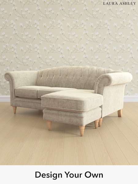 Nantmor/Truffle Natural Gloucester Button Back By Laura Ashley (G52207) | £1,800