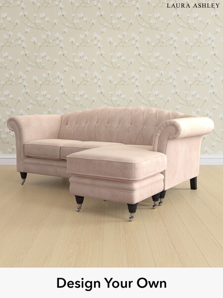 Orla/Chalk Pink Gloucester Button Back By Laura Ashley (G52231) | £2,100