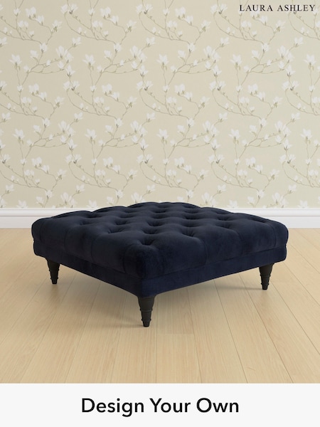 Orla/Midnight Navy Gloucester Button Back By Laura Ashley (G52243) | £700