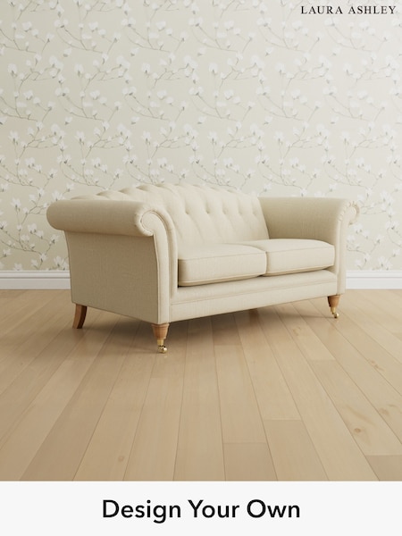 Orla/Oyster Natural Gloucester Button Back By Laura Ashley (G52250) | £1,475