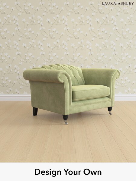 Orla/Pale Hedgerow Green Gloucester Button Back By Laura Ashley (G52251) | £1,150