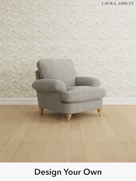 Orla/Pale Steel Grey Beaumaris By Laura Ashley (G52253) | £1,000