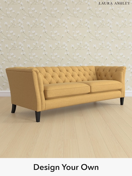 Peyton/Ochre Yellow Chatsworth Button Back By Laura Ashley (G52276) | £1,550