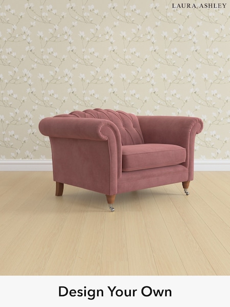 Peyton/Plum Purple Gloucester Button Back By Laura Ashley (G52282) | £1,000