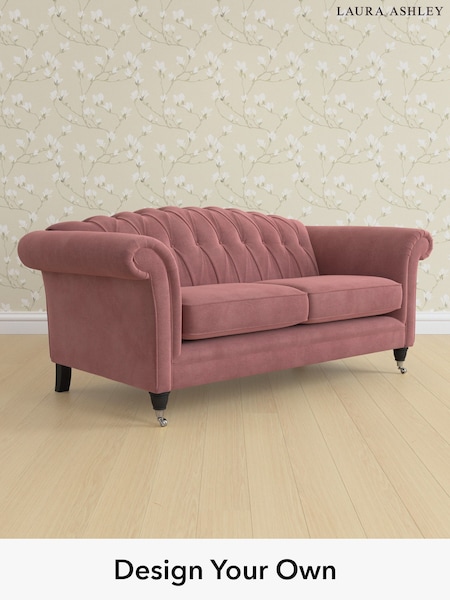 Peyton/Plum Purple Gloucester Button Back By Laura Ashley (G52282) | £1,350