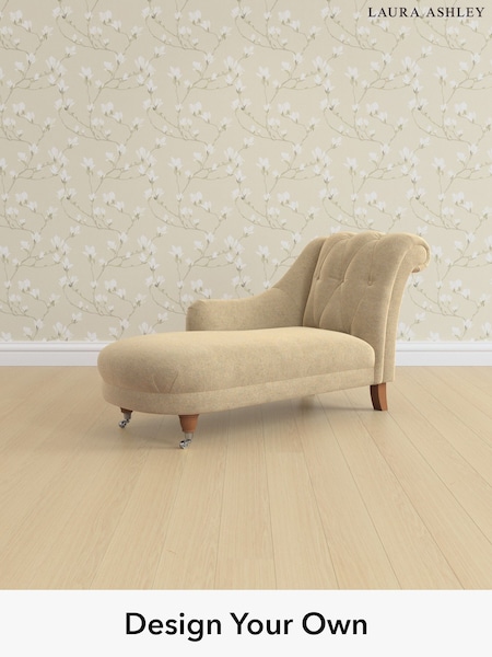Peyton/Sable Natural Gloucester Button Back By Laura Ashley (G52286) | £1,050