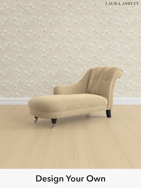 Peyton/Sable Natural Gloucester Button Back By Laura Ashley (G52286) | £1,050