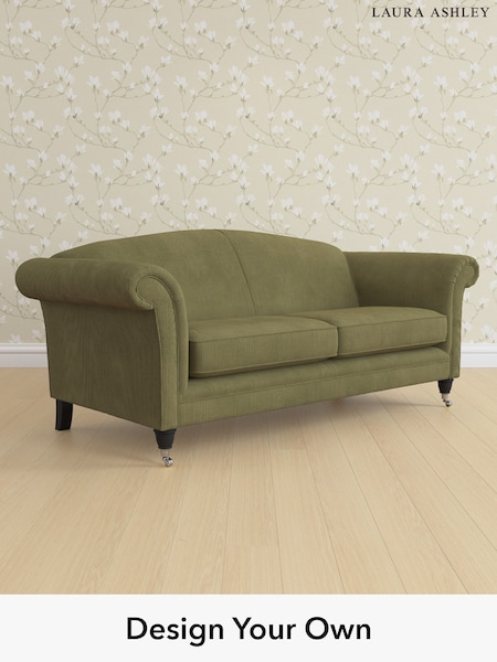 Sinclair Cord/Ivy Green Gloucester By Laura Ashley (G52293) | £1,425