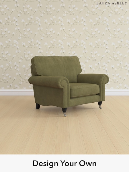 Sinclair Cord/Ivy Green Kingston By Laura Ashley (G52301) | £975