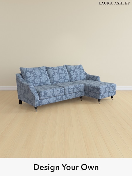 Tamara/Dusky Seaspray Blue Beverley By Laura Ashley (G52302) | £2,375