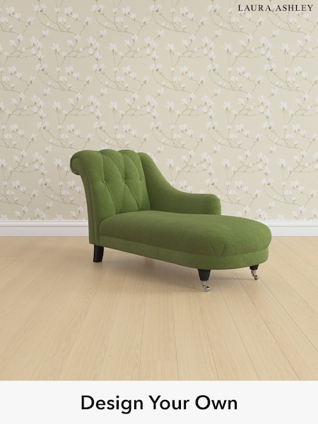 Tichwell/Olive Green Gloucester Button Back By Laura Ashley (G52307) | £1,050