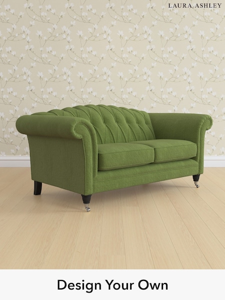 Tichwell/Olive Green Gloucester Button Back By Laura Ashley (G52307) | £1,250