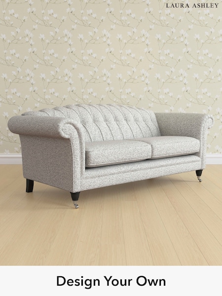 Tichwell/Steel Grey Gloucester Button Back By Laura Ashley (G52310) | £1,450