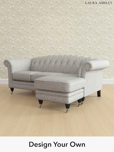 Tichwell/Steel Grey Gloucester Button Back By Laura Ashley (G52310) | £1,800