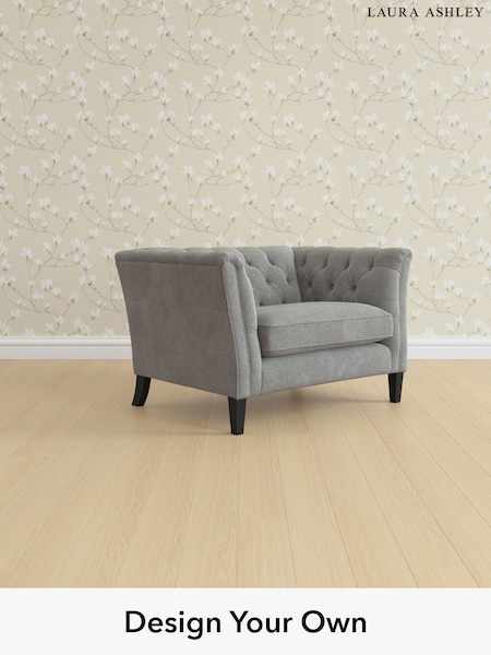 Wooton/Dark Steel Grey Chatsworth Button Back By Laura Ashley (G52319) | £1,050