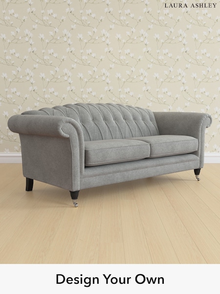 Wooton/Dark Steel Grey Gloucester Button Back By Laura Ashley (G52322) | £1,450